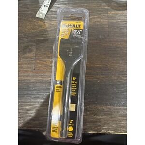 DeWalt 1 1/4" x 6" long Spade Bit Model DW1584 Hex Shank with Free Shipping
